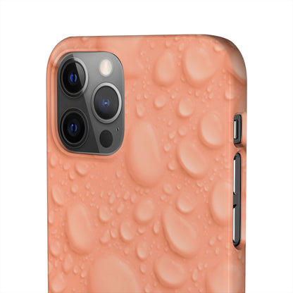 Snap Phone Case – Apricot Rain