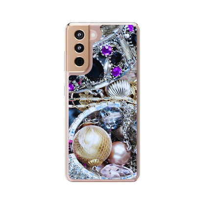 Clear Phone Case – Chrome Jewel