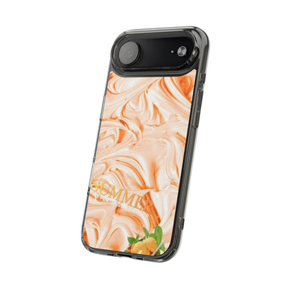 Clear Phone Case – Peach Sorbet