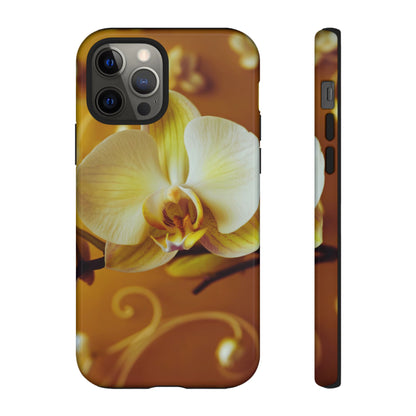 Protective Phone Case – Amber Orchid