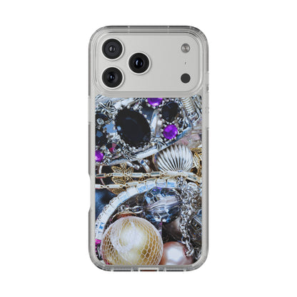 Clear Phone Case – Chrome Jewel