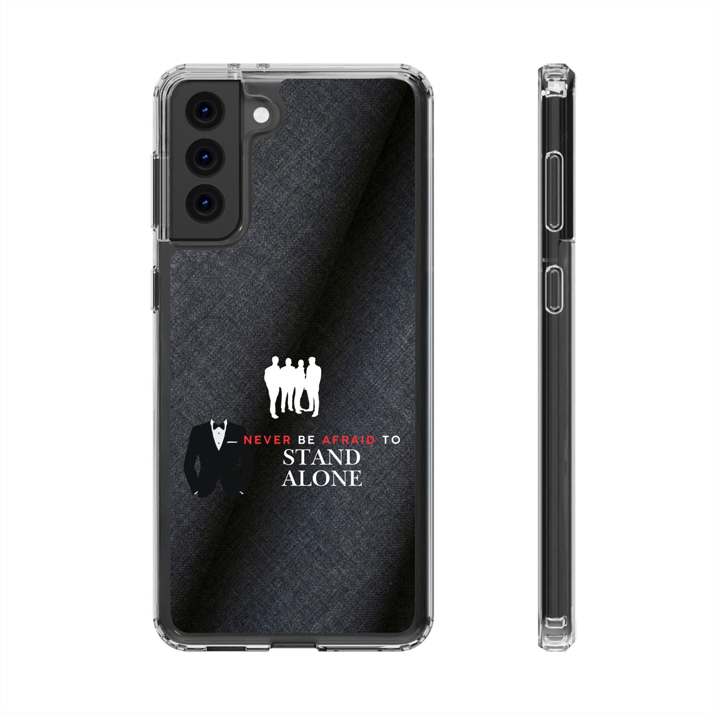 Clear Phone Case – Stand Alone
