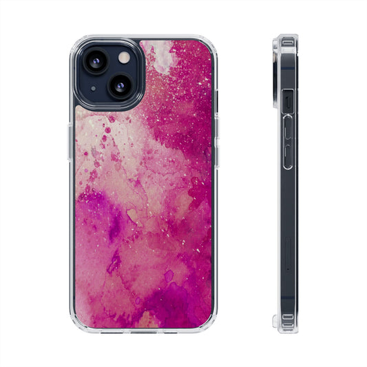 Clear Phone Case – Spilled Wine