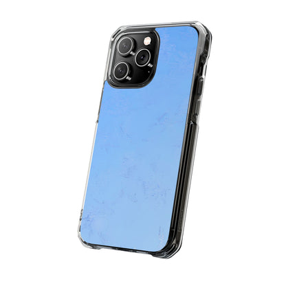 Clear Magnetic Phone Case – Azure Fade