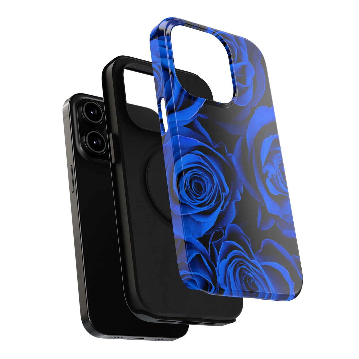 Impact-Resistant Phone Case – Midnight Bloom