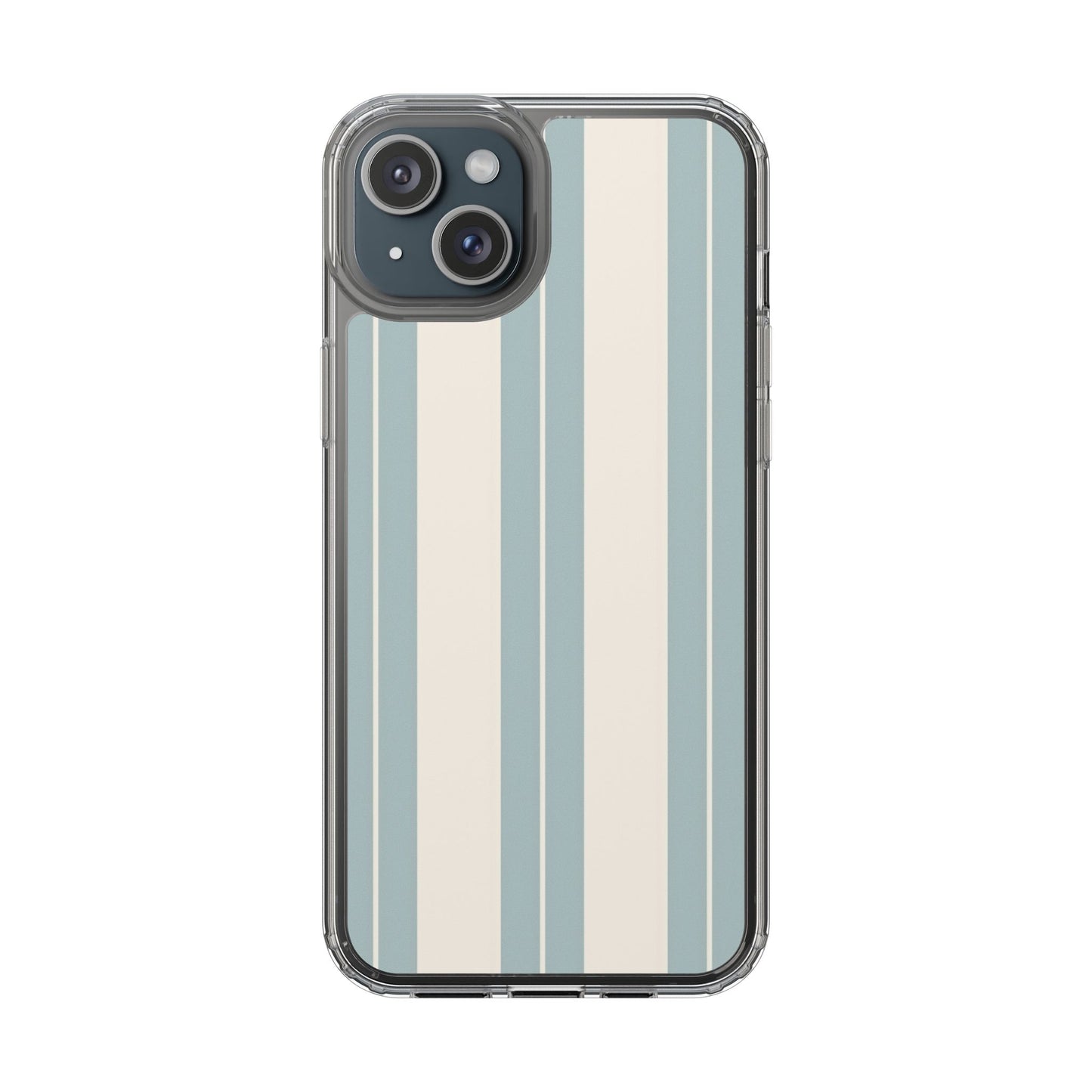 Clear Phone Case – Coastal Stripe