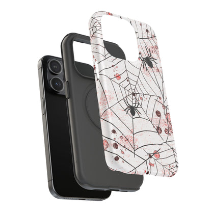 Impact-Resistant Phone Case – Blood Web