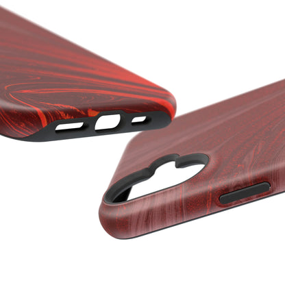 Impact-Resistant Phone Case — Crimson Current