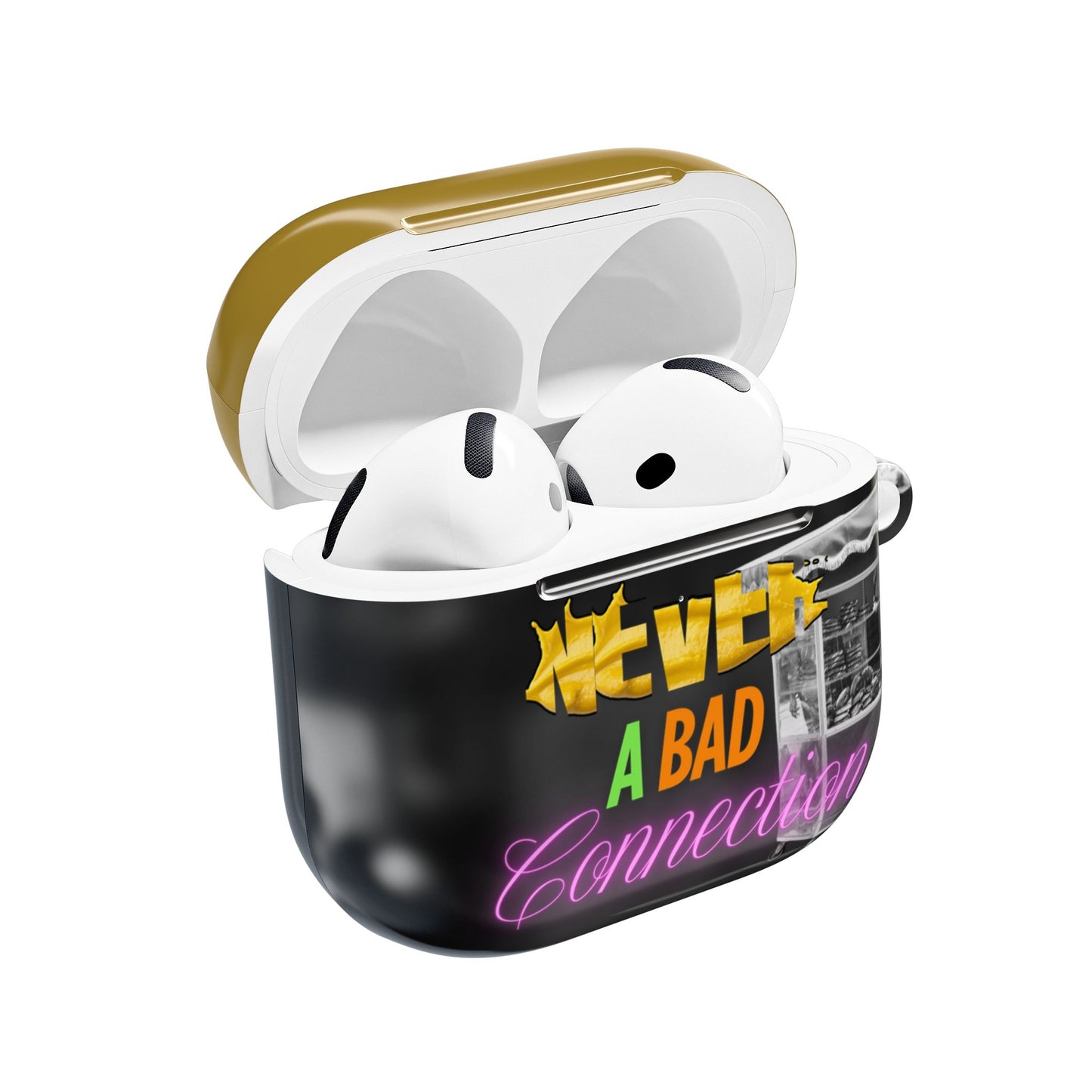 Wireless Earbud Case Cover – Never a Bad Connection Pretzel Stack