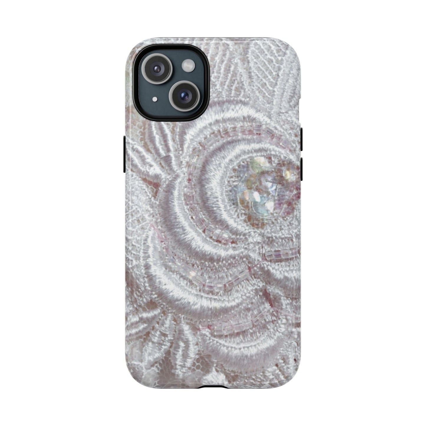 Protective Magnetic Phone Case – Lace Veil