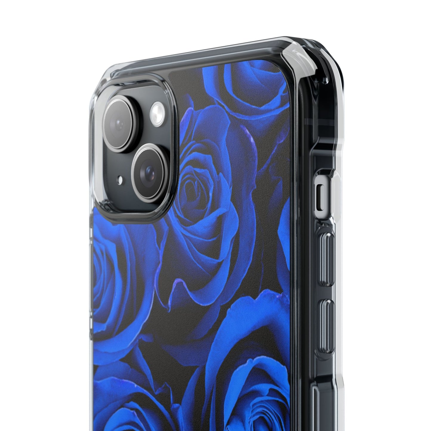 Clear Magnetic Phone Case – Midnight Bloom