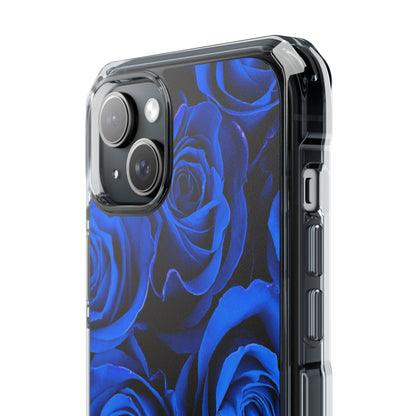 Clear Magnetic Phone Case – Midnight Bloom