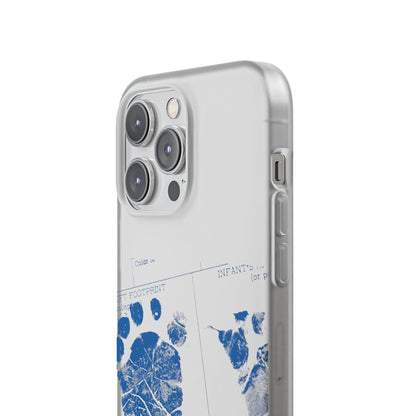 Flexi Case – Mom’s Little Blue Footprints
