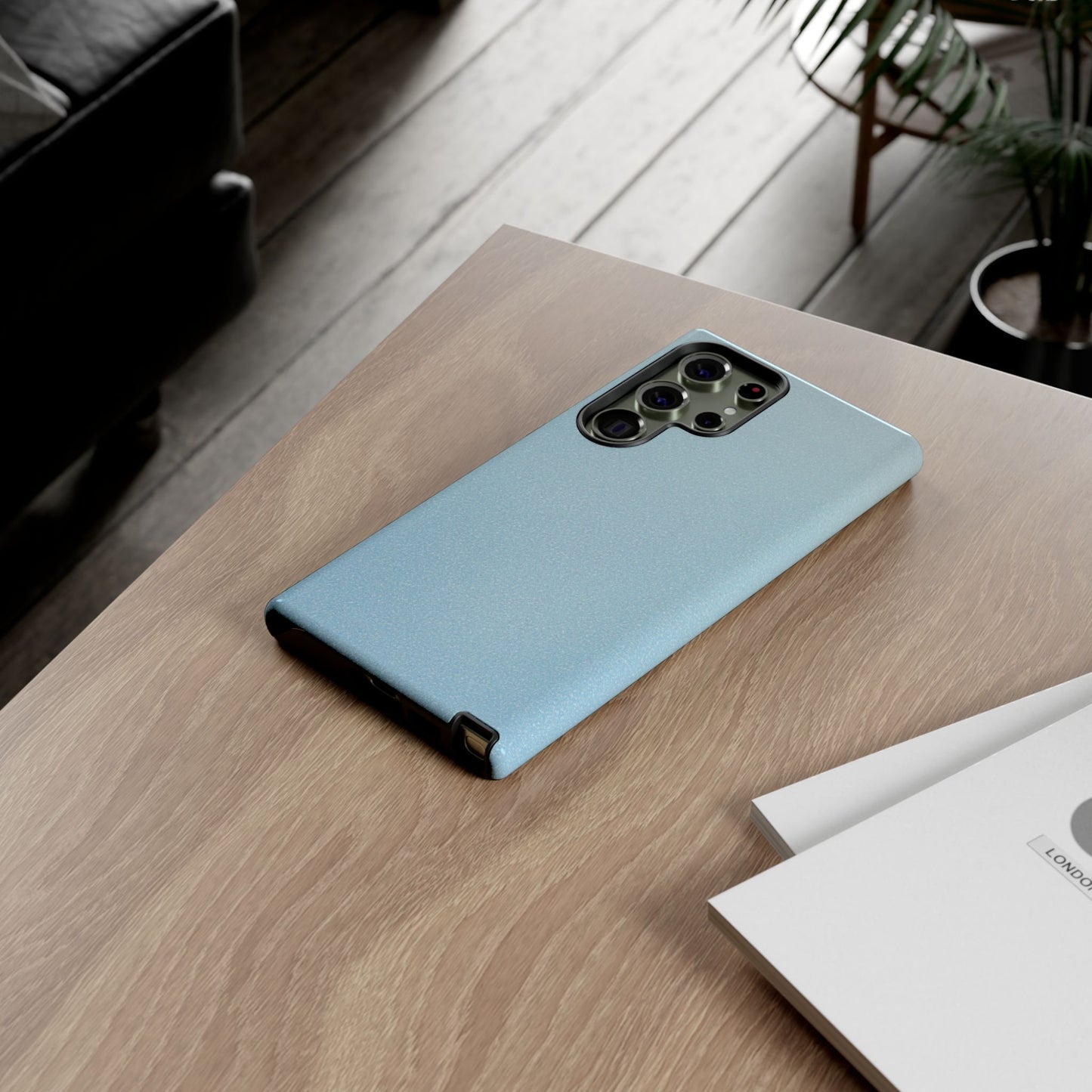Protective Phone Case – Blue Whisper