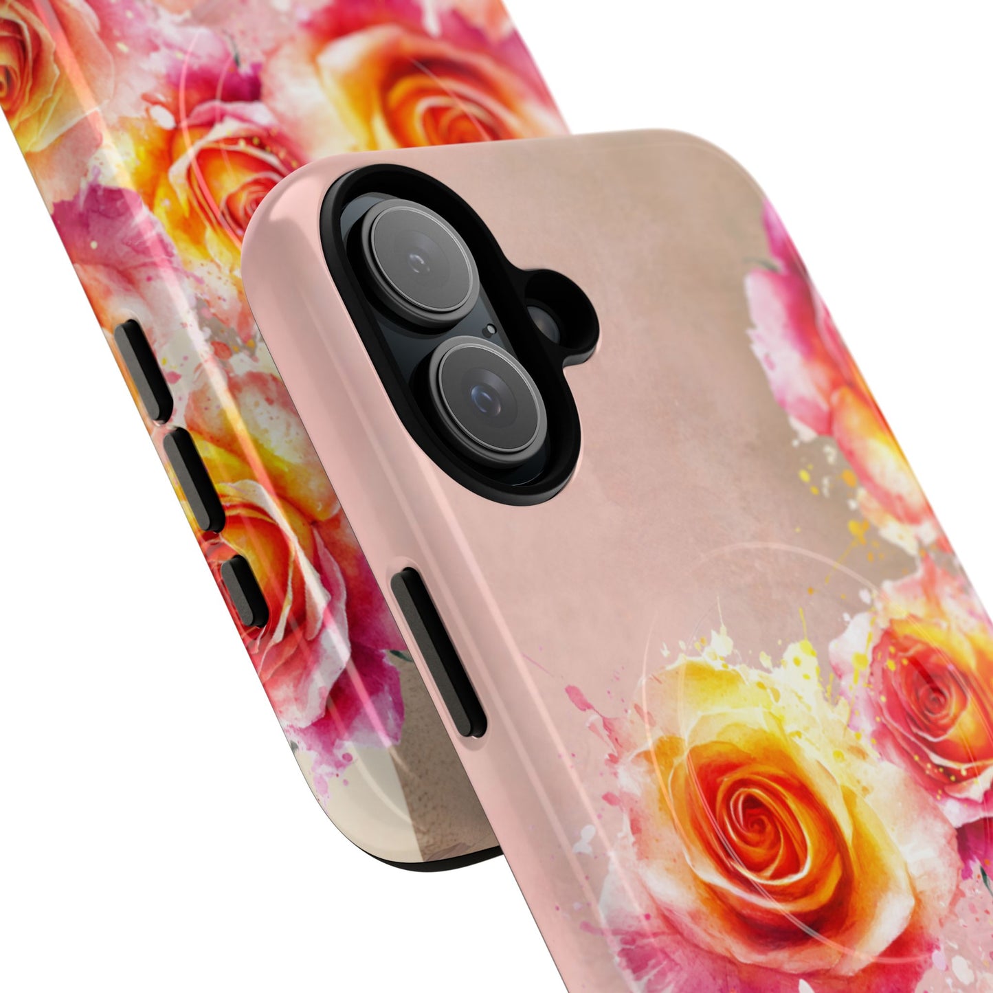 Protective Magnetic Phone Case – Sunset Roses