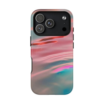 Protective Magnetic Phone Case – Liquid Sunset