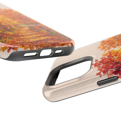 Wireless-Charging Compatible Case – Autumn Remembered – Compatible with iPhone 13–17 & Samsung Galaxy S25–S26 Series