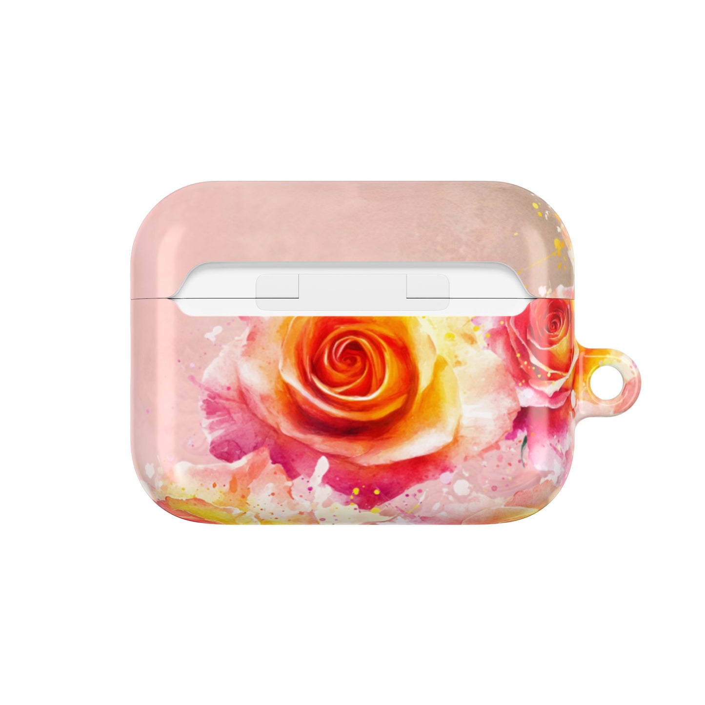Earbud Case Cover – Sunset Roses