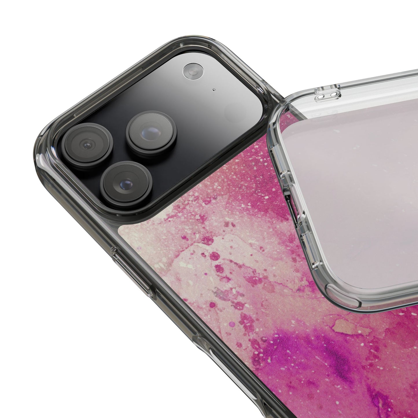 Clear Phone Case – Spilled Wine