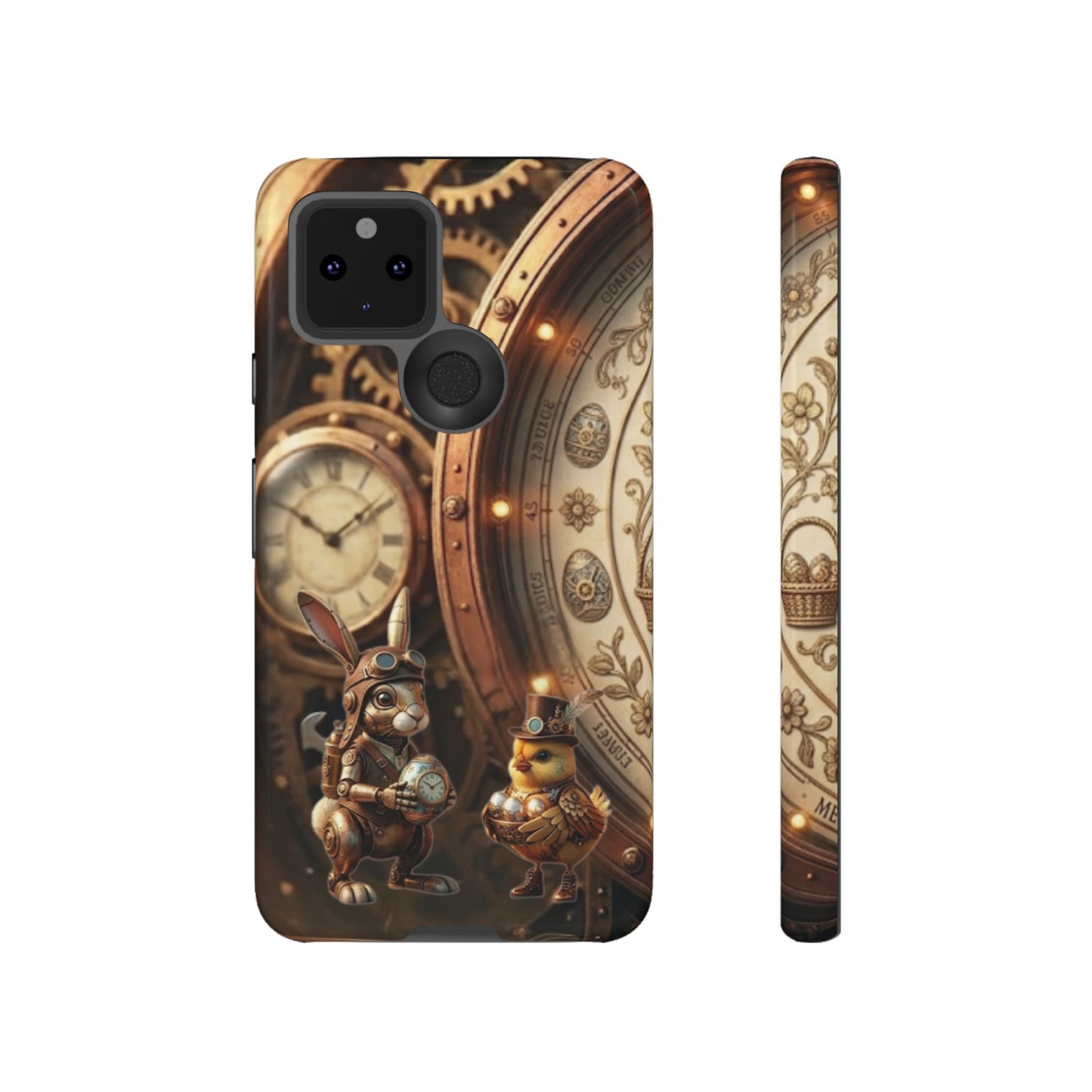 Protective Phone Case – Clockwork Cottontail