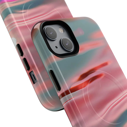 Protective Magnetic Phone Case – Liquid Sunset