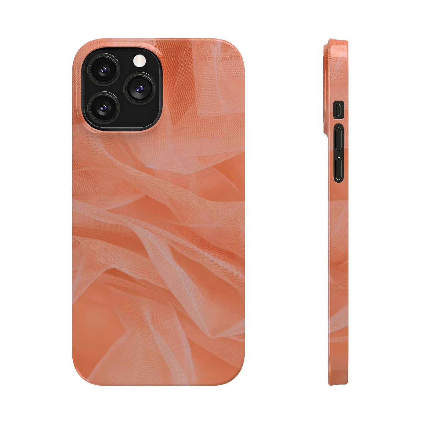 Slim Phone Case – Coral Veil