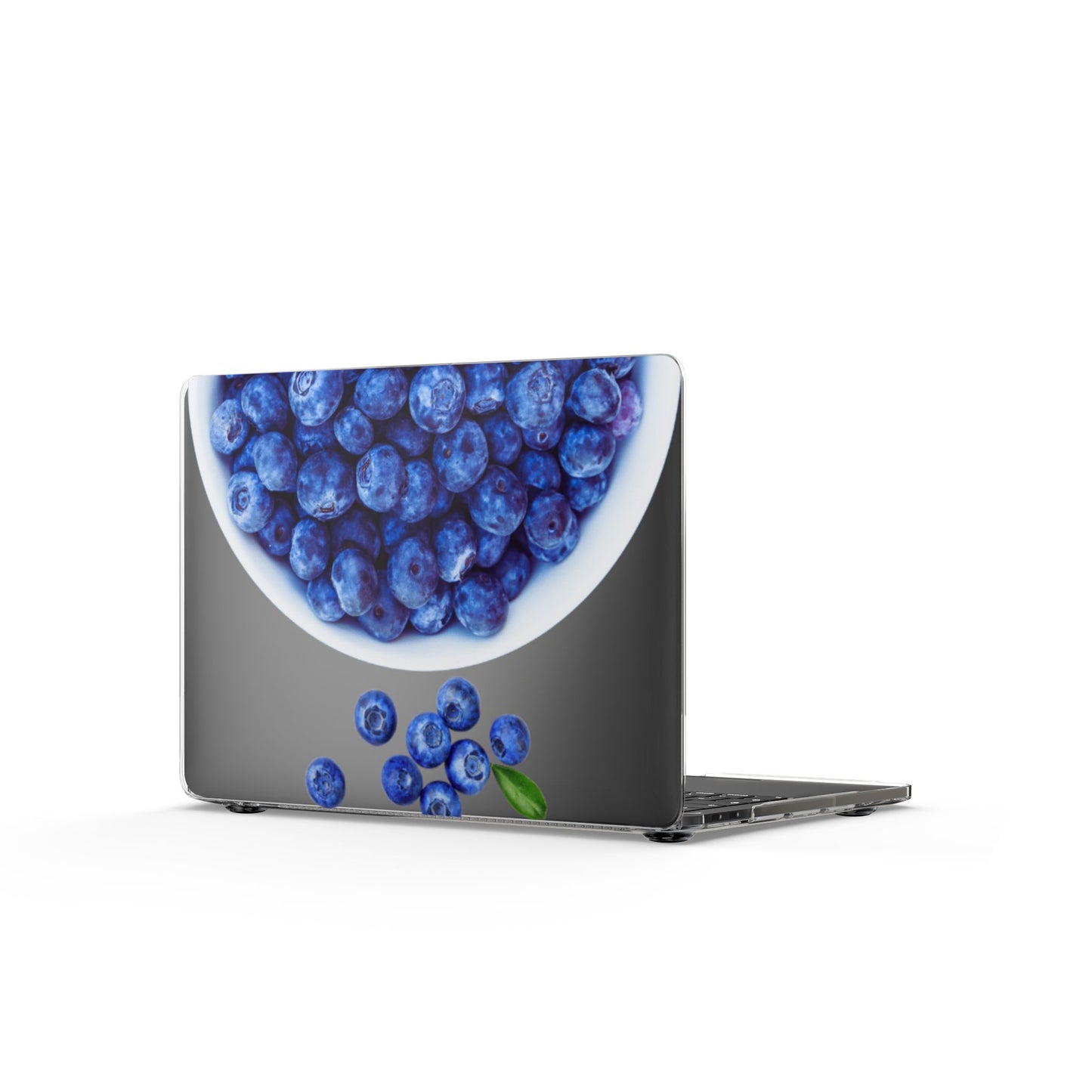 Clear Laptop Case – Chilled Blueberries