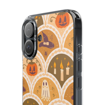 Clear Phone Case – Vintage Haunt – Compatible with iPhone 13–17 & Samsung Galaxy S25–S26 Series
