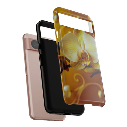 Protective Phone Case – Amber Orchid