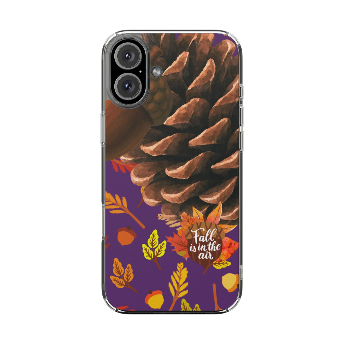 Clear Magnetic Phone Case – Pine & Plenty – Compatible with iPhone 13–16 Series