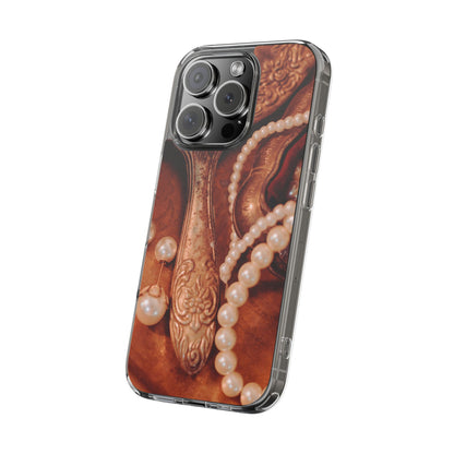 Clear Phone Case – Bronze Vanity