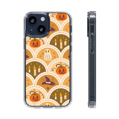 Clear Phone Case – Vintage Haunt – Compatible with iPhone 13–17 & Samsung Galaxy S25–S26 Series