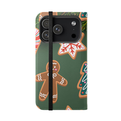 Flip Case – Cookie Season – Compatible with iPhone 11–17 & Samsung Galaxy S21–S25 Series