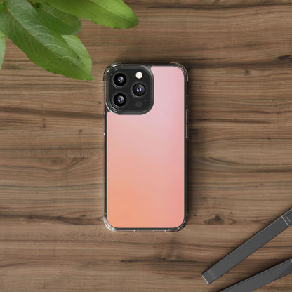 Clear Phone Case – Peachy Calm