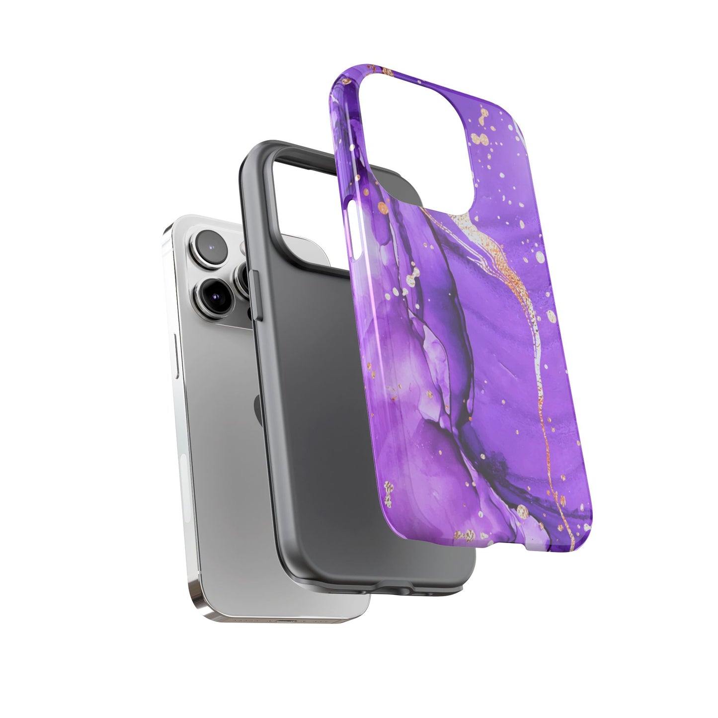 Protective Phone Case – Gilded Violet