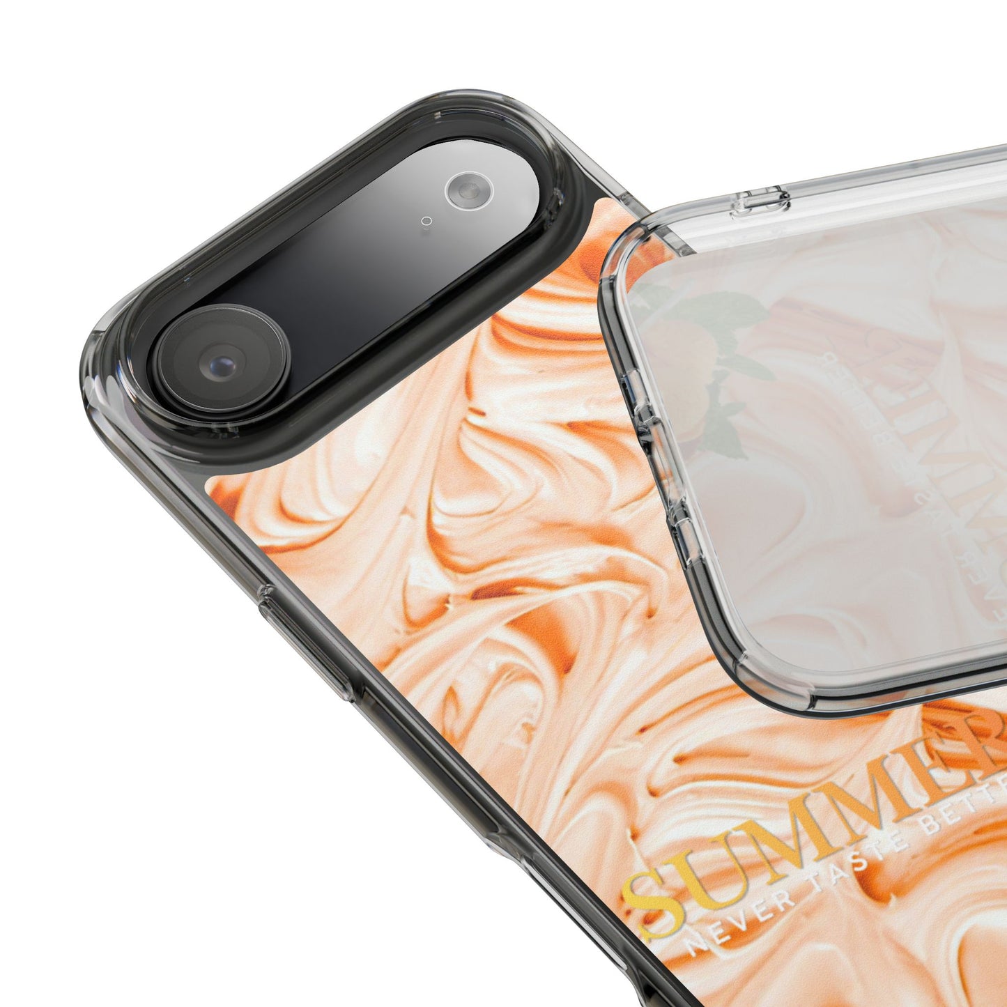 Clear Phone Case – Peach Sorbet