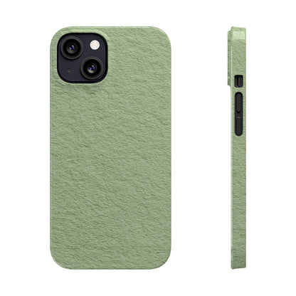 Slim Phone Case – Matcha Wash