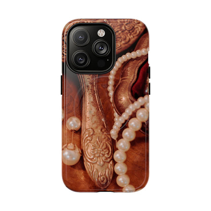 Protective Magnetic Phone Case – Bronze Vanity