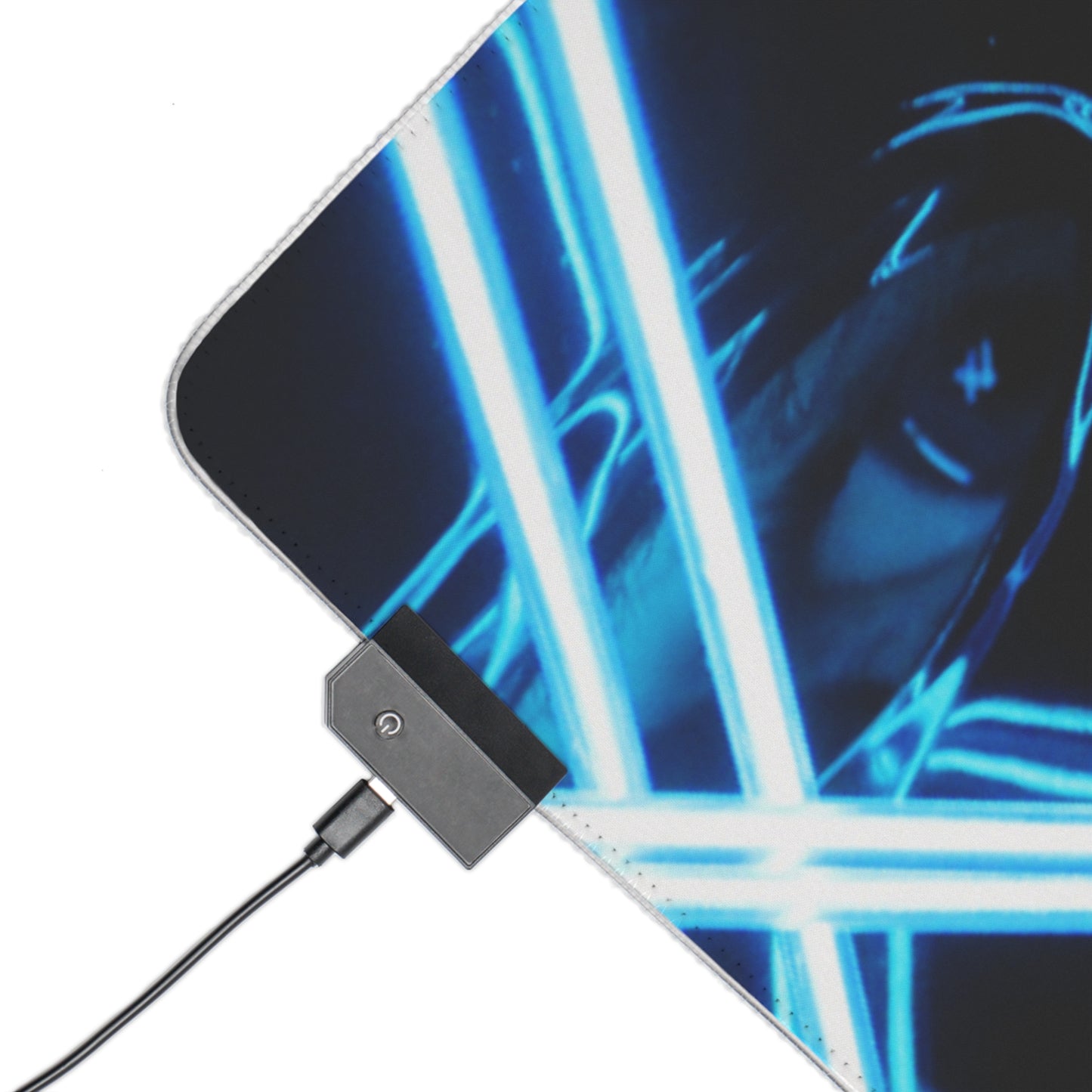 Gaming LED Desk Mat – Neon Anarchy