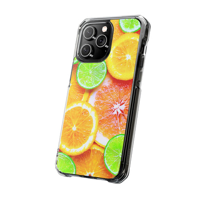 Clear Magnetic Phone Case – Sunkissed Citrus