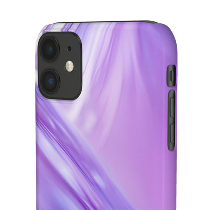 Snap Phone Case – Lavender Wave