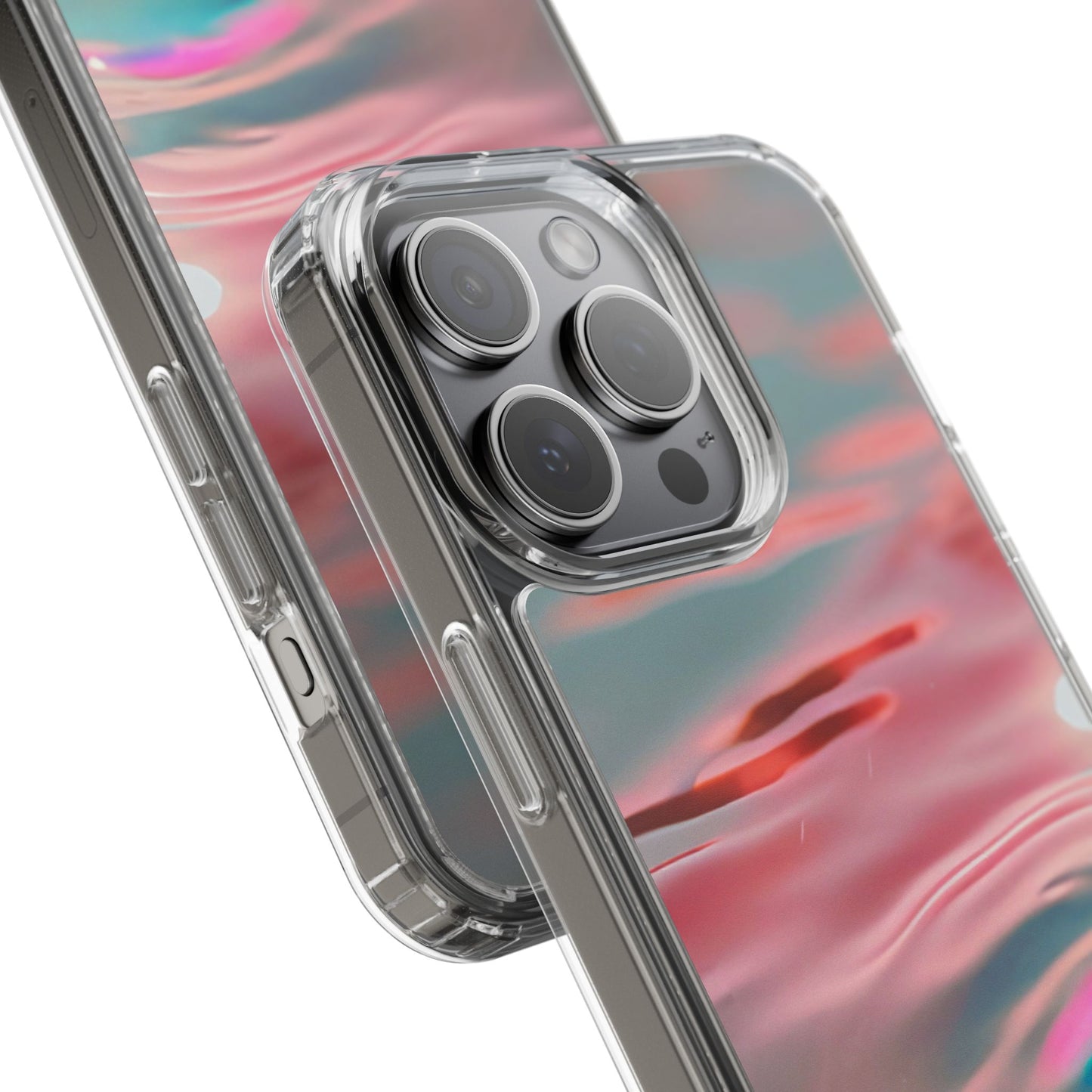 Clear Phone Case – Liquid Sunset
