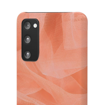 Snap Phone Case – Coral Veil