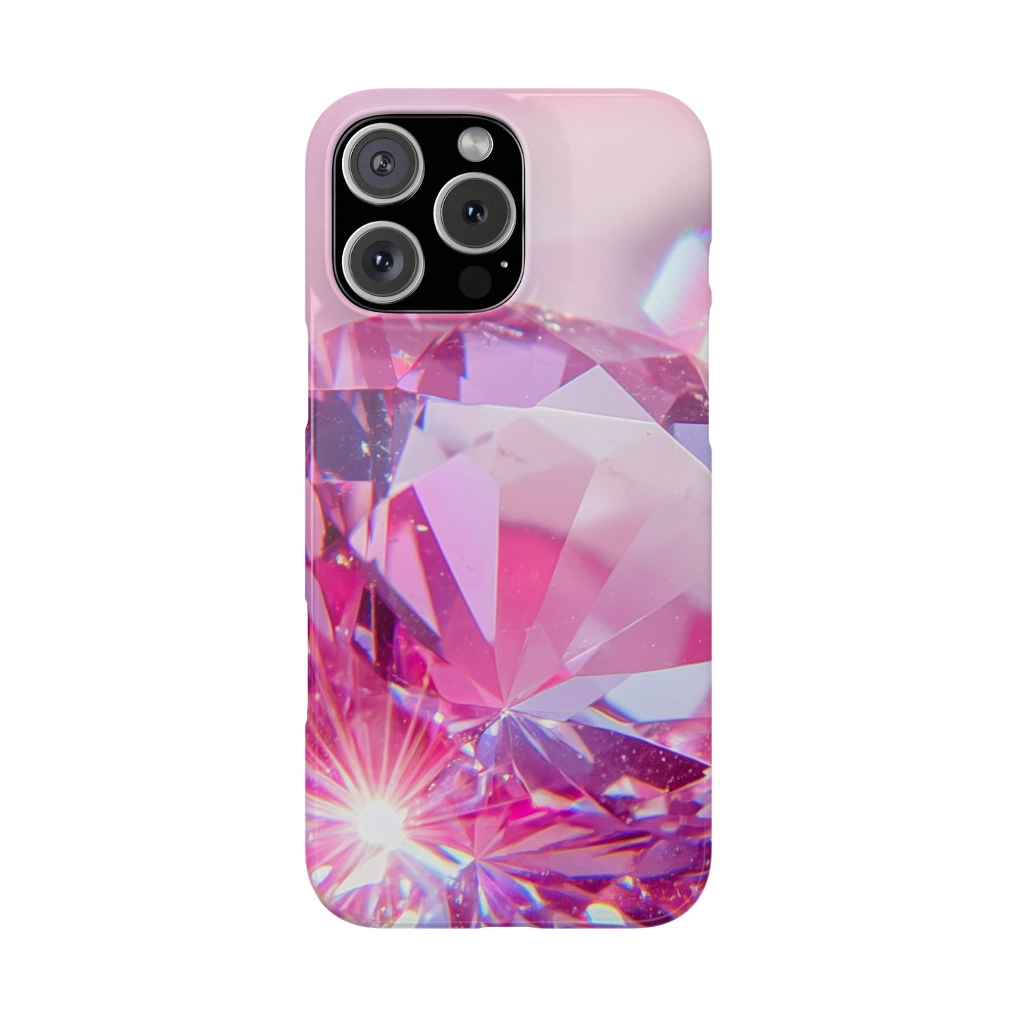 Snap Phone Case – Pink Ice