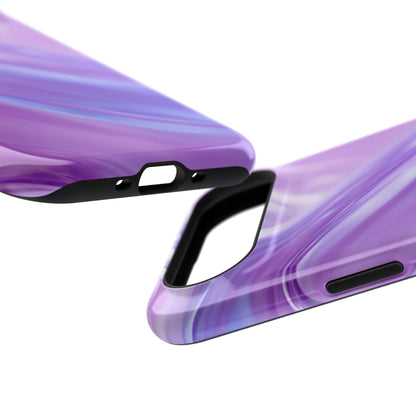 Impact-Resistant Phone Case – Lavender Wave