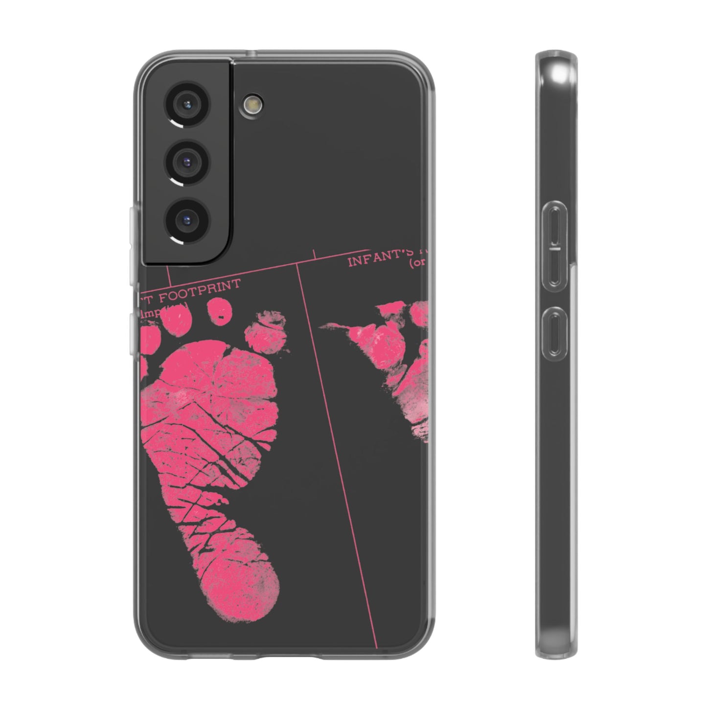 Flexi Case – Mom’s Little Pink Footprints