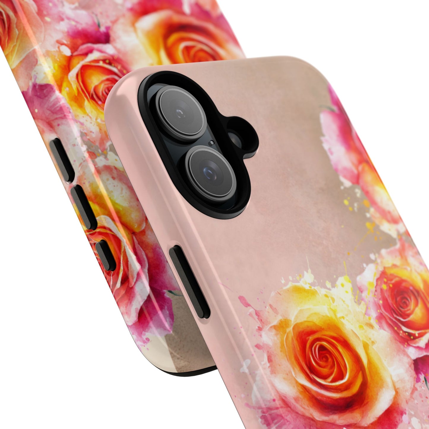 Protective Phone Case – Sunset Roses