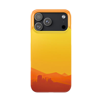 Slim Phone Case – Desert Sunrise