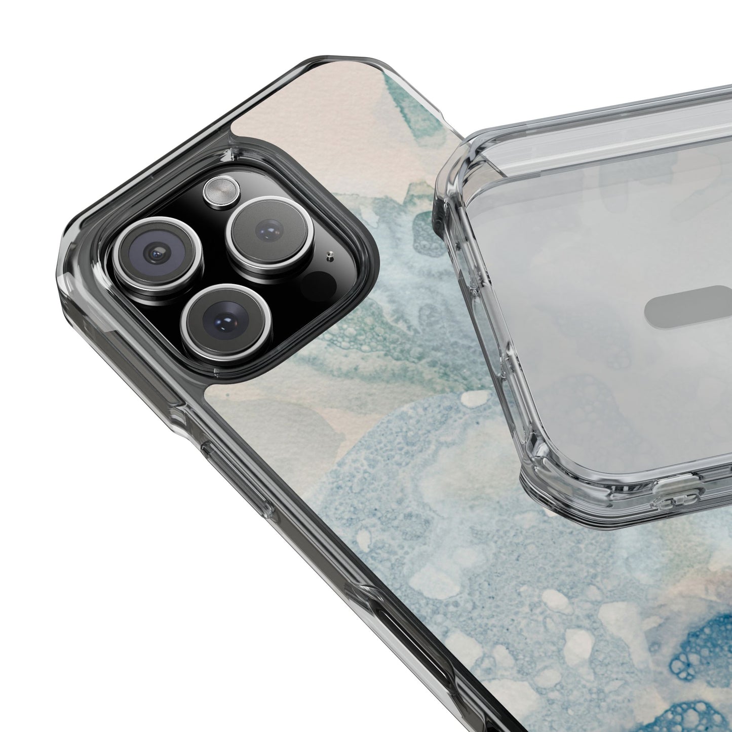 Clear Magnetic Phone Case – Clay Water