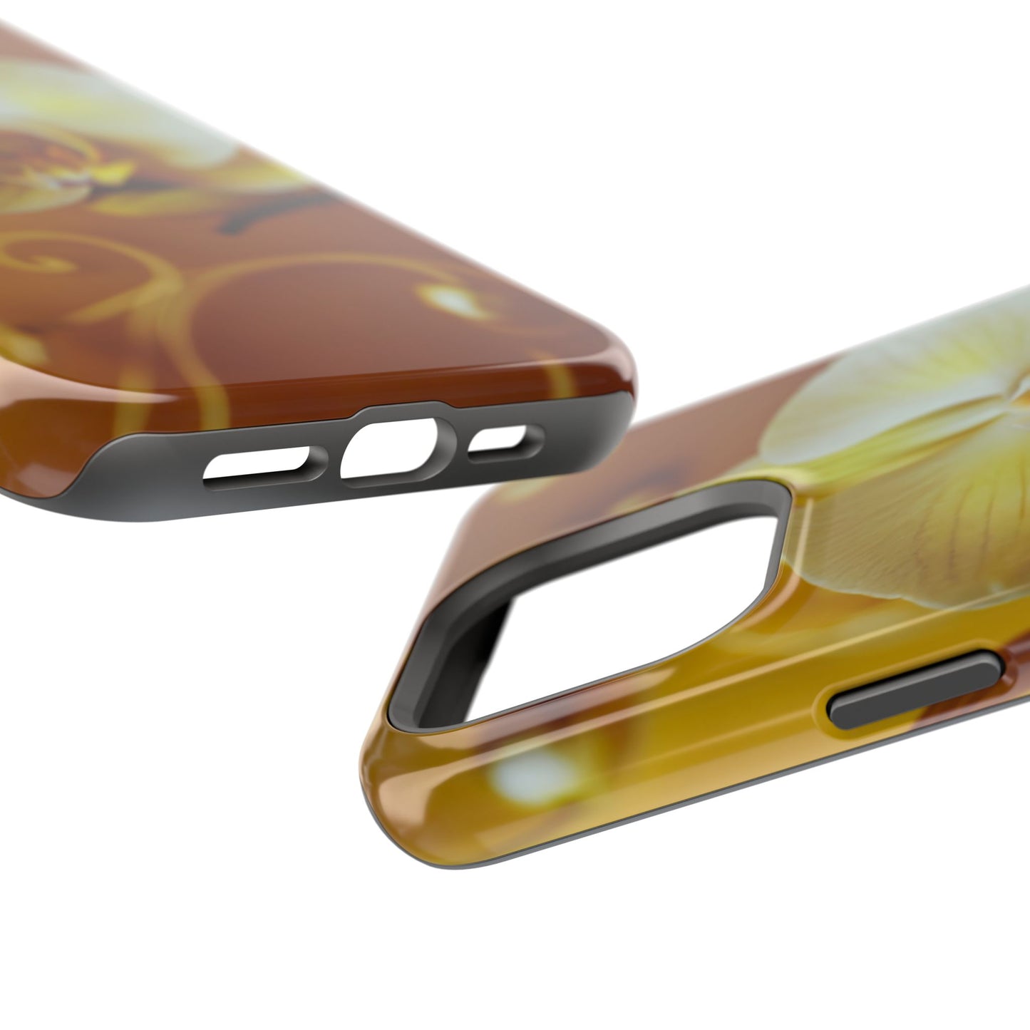 Protective Phone Case – Amber Orchid